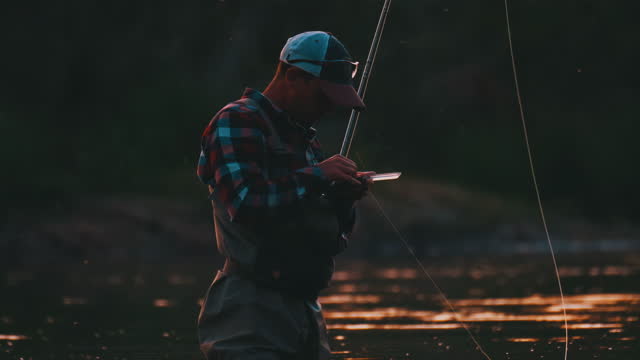 6,400+ Fly Fishing Stock Videos and Royalty-Free Footage - iStock