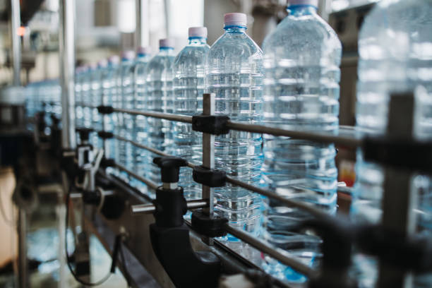 istock Water bottling factory 1358728031