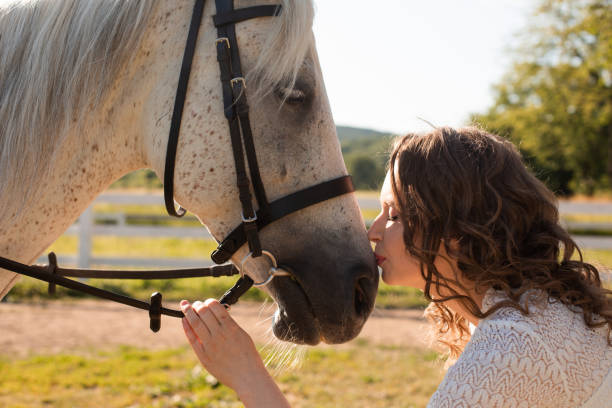istock Side View Of Young Woman In Ranch 1358729268