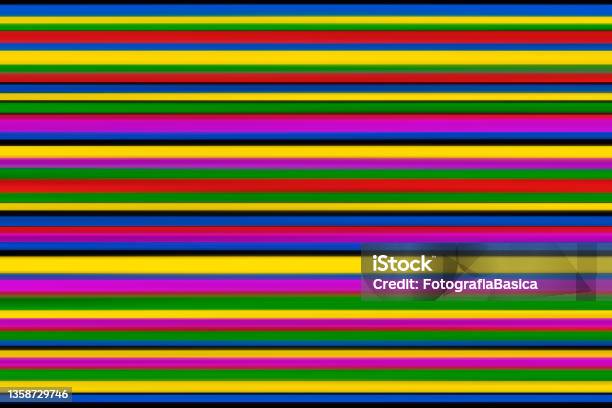 Multi Colored Parallel Lines Background Stock Illustration - Download ...