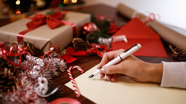 istock Put your Christmas wishes on paper 1358737699