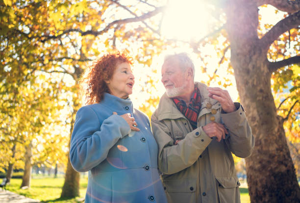 istock Senior man seduces his partner 1358742975