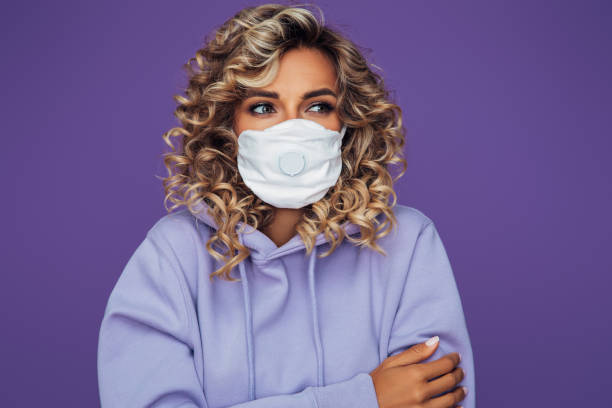 istock Girl in protective mask 1358744078