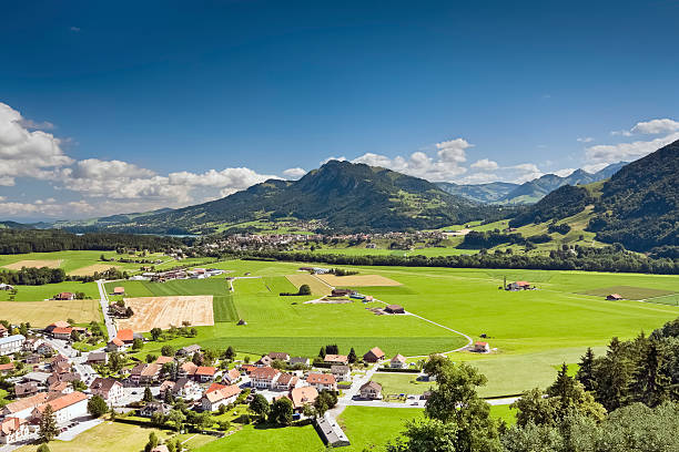 istock Alpine rural landscape, Gruyere - Switzerland 135875854