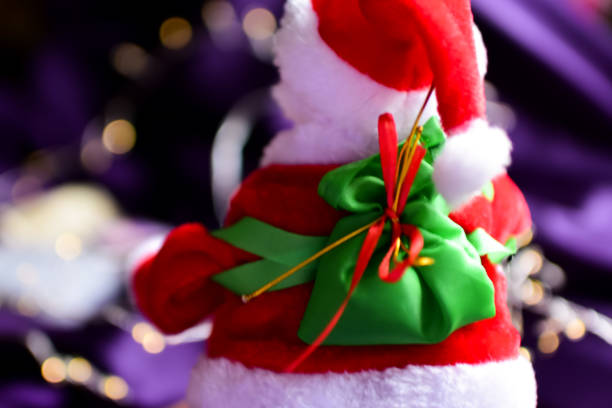 istock Santa Claus soft toy 1358771789