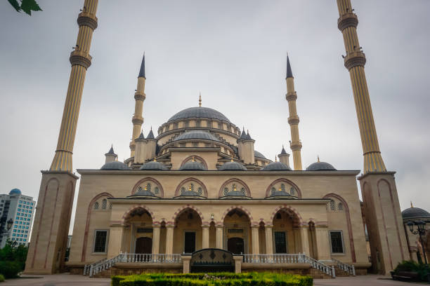 istock Central Mosque Heart of Chechnya in Grozny 1358772015