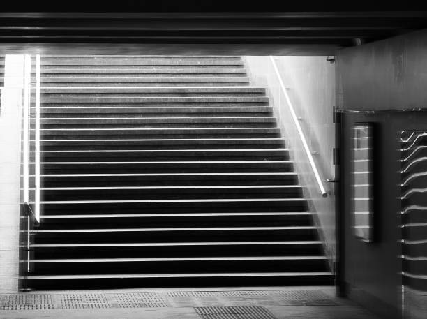 istock Minimalistic city upstairs architecture background 1358777707