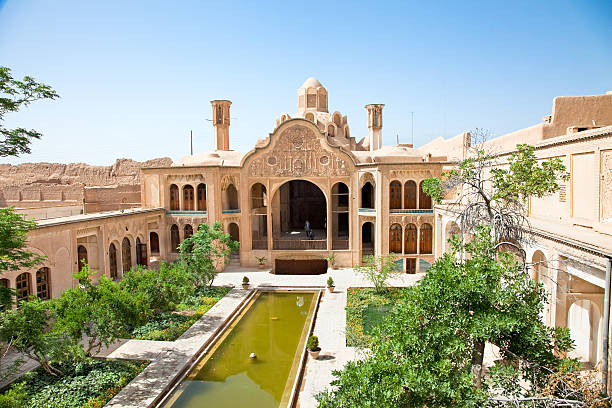 istock Khan-e Borujerdi historic old house,Kashan, Iran 135877797