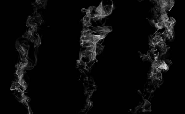 istock Collection swirling movement of white smoke group 1358779645