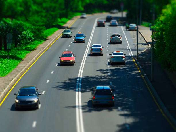 istock Counterpart transportation lanes on the highway background 1358782371