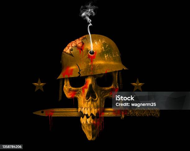 War Is Hell Stock Photo - Download Image Now - Hell, Armed Forces, Army