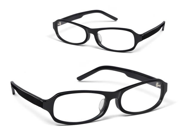 istock Black Eye Glasses Isolated on White 1358785546