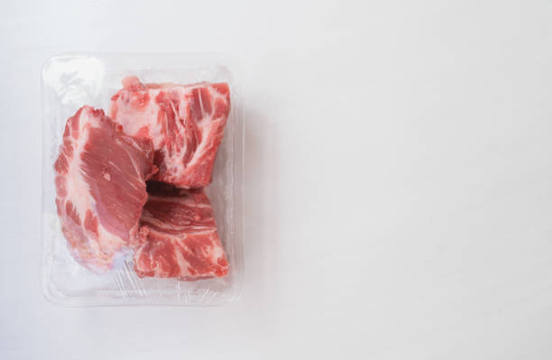 istock The pork are in a plastic box. 1358786189