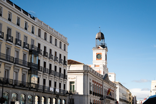 Puerta del Sol in Madrid, Spain