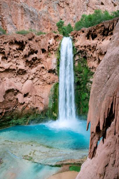 istock Waterfall in the Havasupai Reservation 1358797040