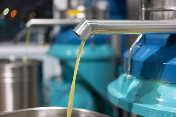 istock Pure olive oil production 1358802214