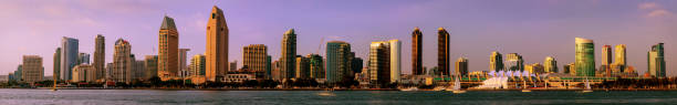 istock Panoramic of San Diego at Sunset 1358803300