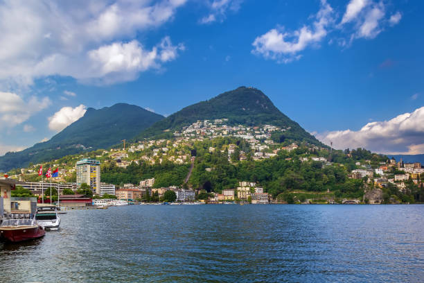 istock Lake Lugano, Switzerland 1358806595