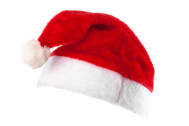 istock Santa Claus or christmas red hat isolated on white background 1358807668