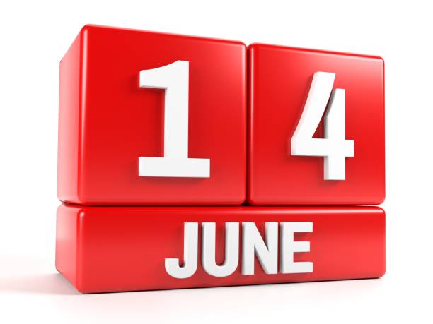 istock June 14 Desktop Calendar Page For Flag Day Against White Background 1358820342