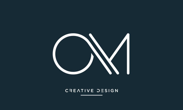 OM or MO Abstract Letters Luxury Icon symbol Vector Template OM or MO Abstract Letters Luxury Icon symbol Vector Template 3d red letter o stock illustrations