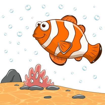 Free download of cartoon clown fish vector graphics and illustrations, page  32