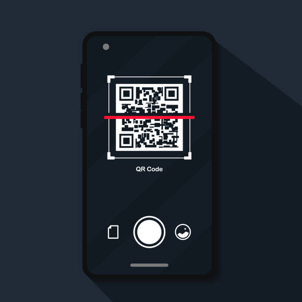 Scan Qr Code Below Logo 1,800+ Qr Code Logo Stock Illustrations, Royalty-Free Vector Graphics ...