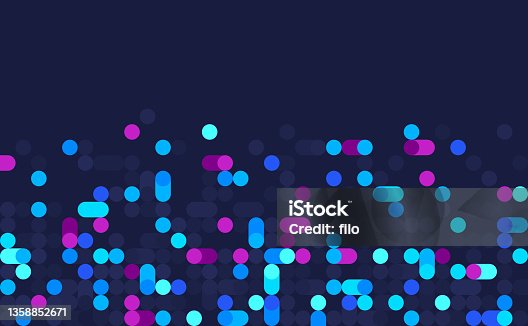 istock Dot Abstract Pixel Modern Edge Background 1358852671