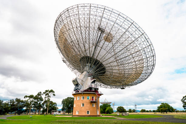 Parkes Radio Telescope stock photo