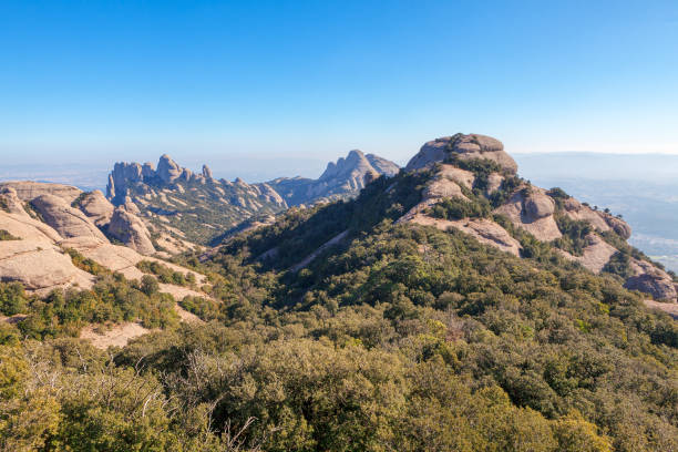 istock Landscape of green mountain peak 1358856366