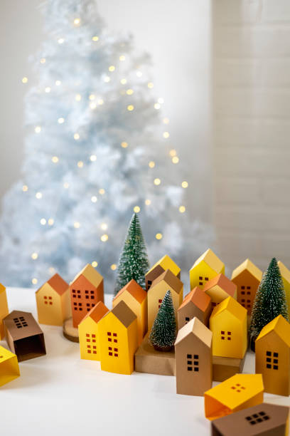 istock DIY paper making Christmas advent calendar. Fully recyclable holiday decor. 1358859431
