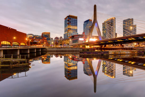 istock Zakim Bridge in Boston, Massachusetts 1358859518