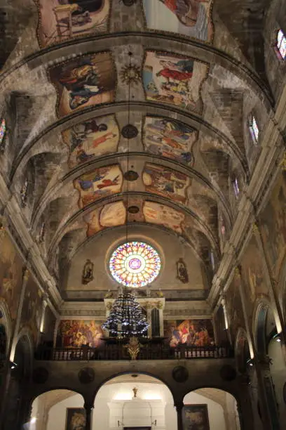 Photo of Inside the church of Pollensa