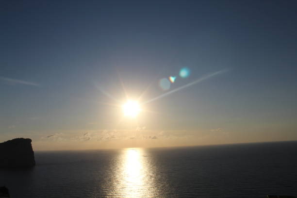 istock Sunset in the sea 1358861091