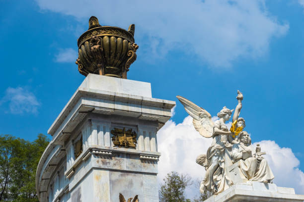 istock Benito Juarez Monument, Alameda Central Park. Mexico City 1358864819