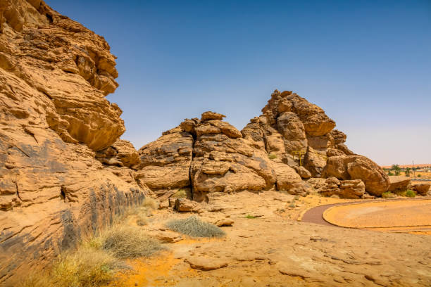 istock Jabal Umm Sanman mountains Jubbah Saudi Arabia 1358865298