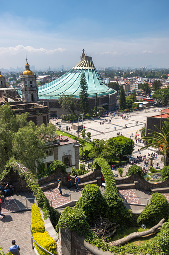 Palacio de Bellas Artes (Spanish for Palace of Fine Arts) as seen from above, Ciudad de Mexico, Mexico