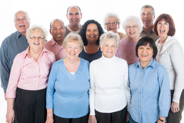 istock Group of Seniors Portrait 1358878515