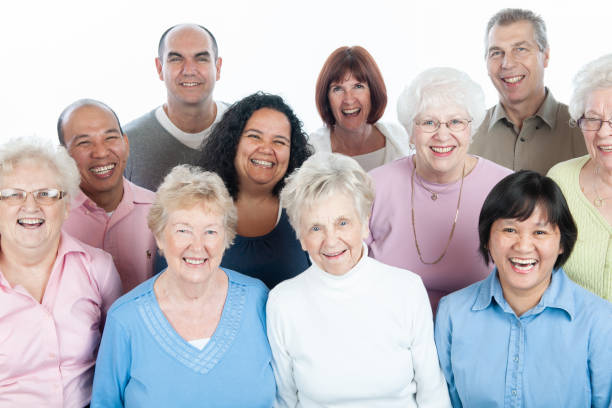 istock Group of Seniors Portrait 1358878521