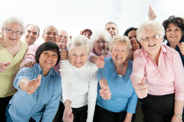 istock Seniors Giving the Thumbs Up 1358878528