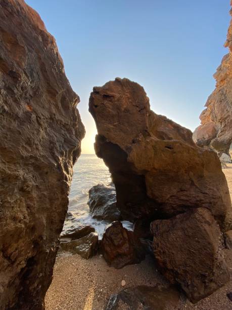istock Sunrise at the beach in Oman 1358886775