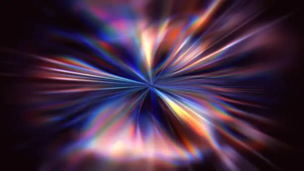 creative design abstract lay light background, science and technology concept. abstract Prism texture is dynamic colorful to show a swirl motion, Abstract futuristic background.