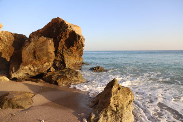 istock Sunrise at the beach in Oman 1358888841