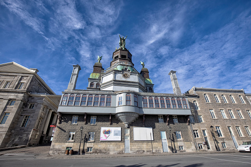 Notre Dame de Bonsecours Chapel in Old Montreal.