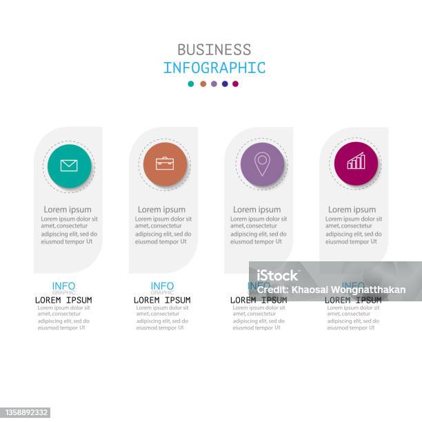 Step Chart Data Visualization Business Data Visualization Process Chart Abstract Elements Of Graph ...