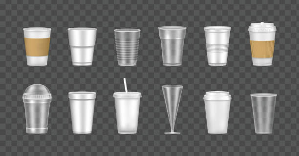 Vaso Desechable Vectores Libres de Derechos - iStock Vaso Desechable Vectores Libres de Derechos - iStock