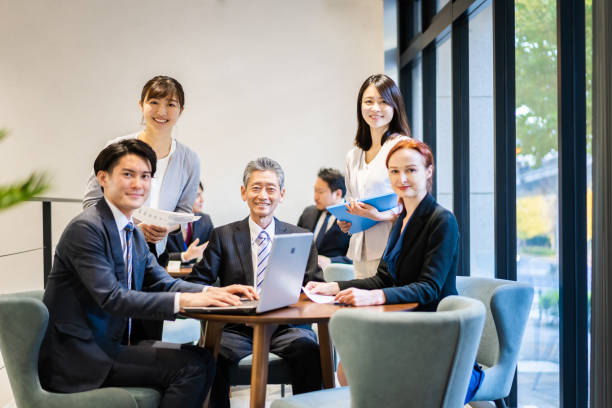 istock Businesspersons having a meeting in an office 1358911289