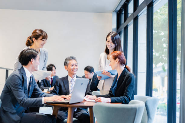 istock Businesspersons having a meeting in an office 1358911290