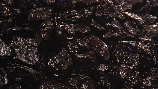 Sweet dried prunes