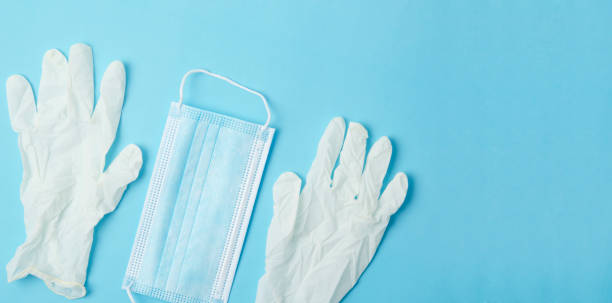 istock Medical gear protecting against transmittable diseases. 1358915229